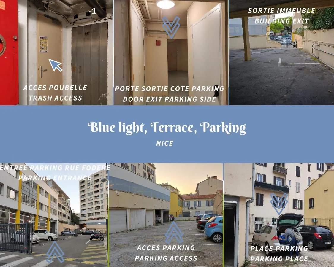 Blue Light Terrace - Nice Port France